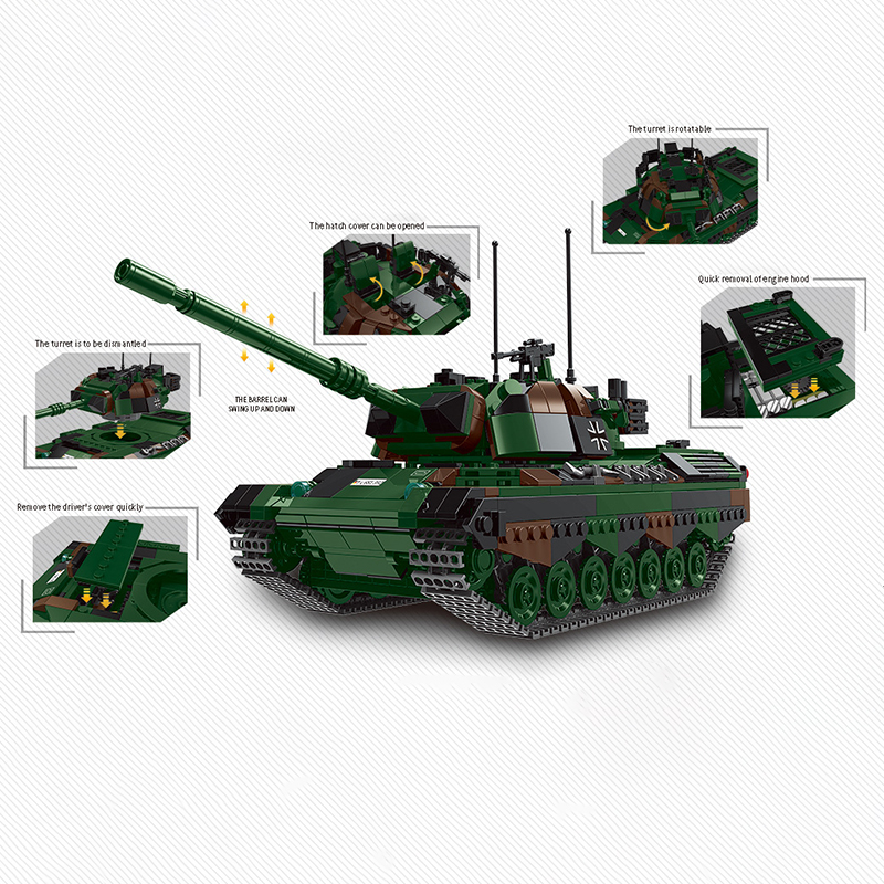 The Kampfpanzer Leopard 1-marstoy