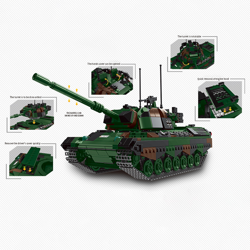 The Kampfpanzer Leopard 1-marstoy