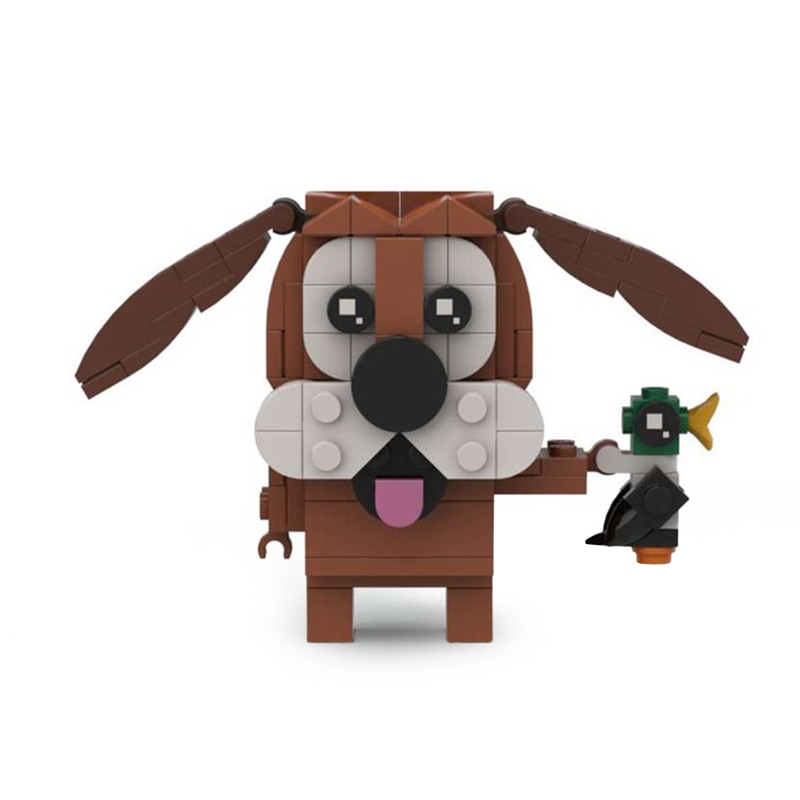 Moc The Duck Hunt BrickHeadz-marstoy