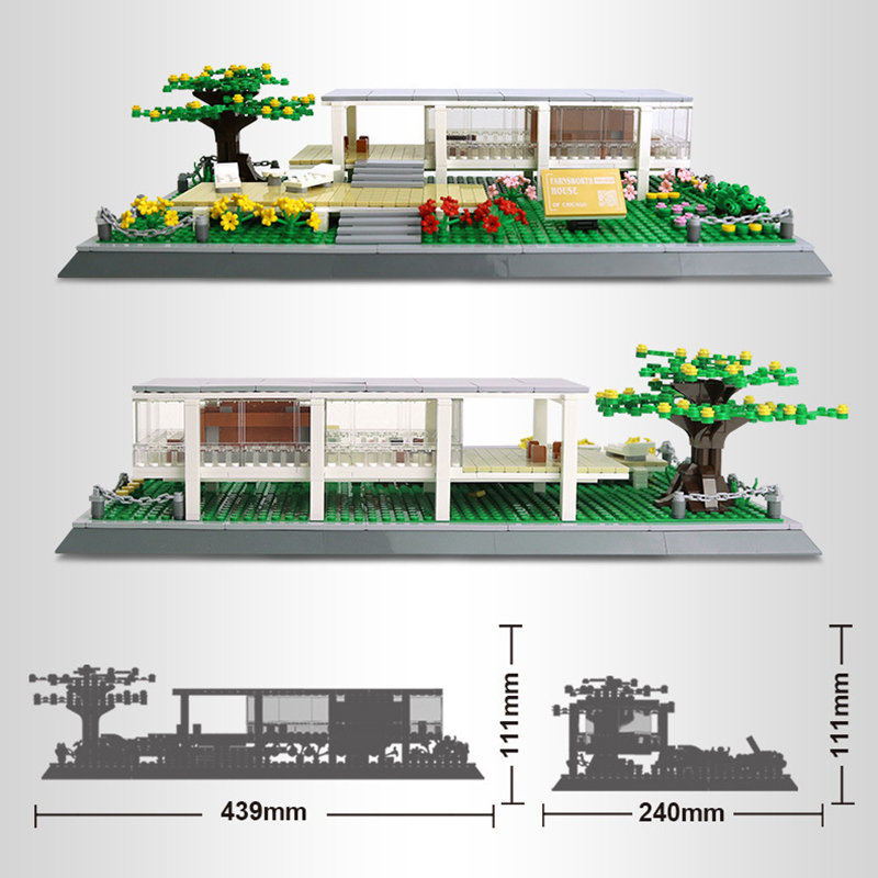The Farnsworth House-lllinois, America-marstoy