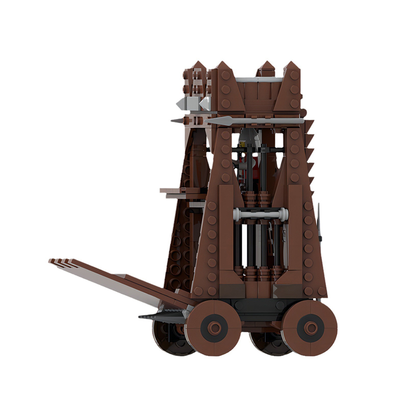 Moc The Medieval Siege Tower without Minifigure-marstoy