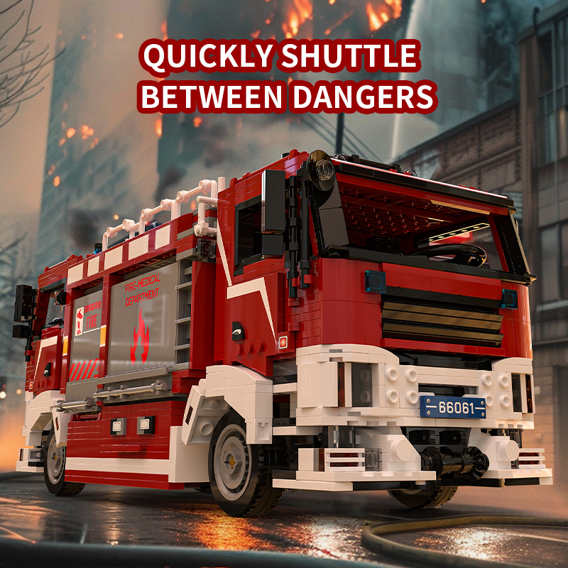 The BI-Directional. Driving Fire Rescue Vehicle-marstoy