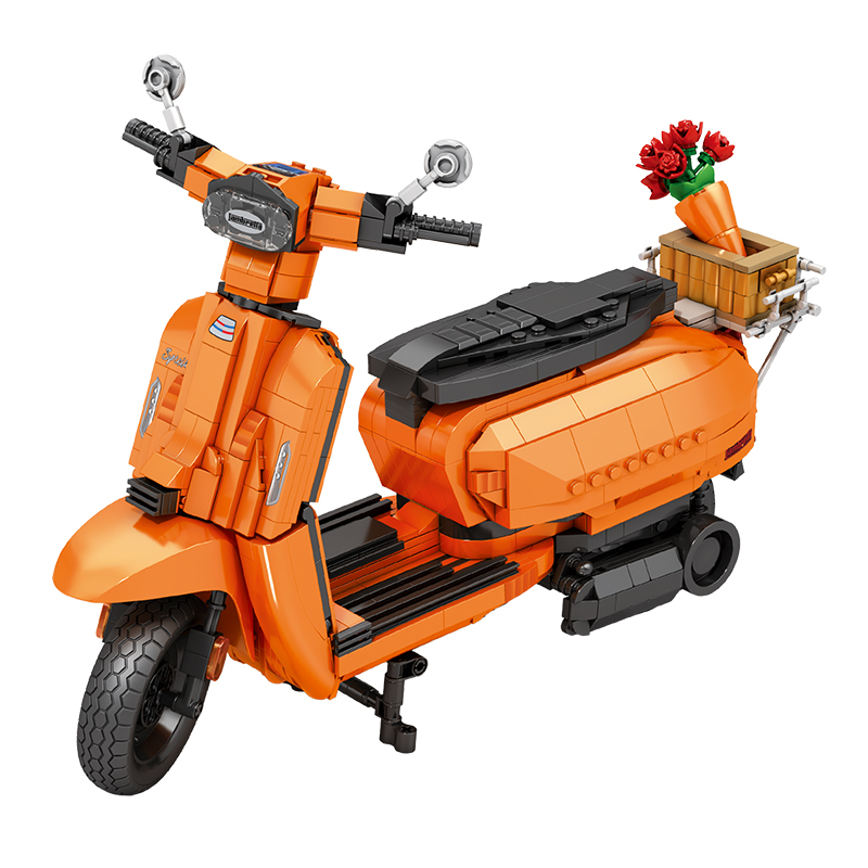 The Retro Scooter Orange-marstoy