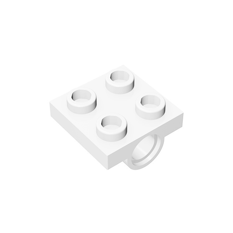 Plate Modified 2 x 2 with Pin Holes-marstoy