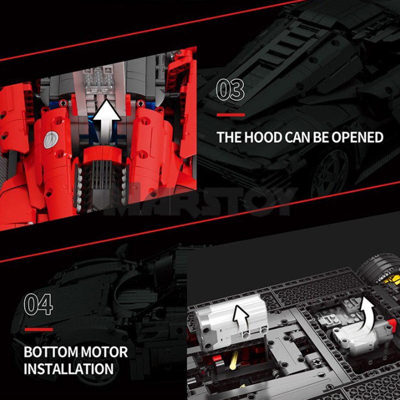 The Ferrari Daytona SP3-marstoy