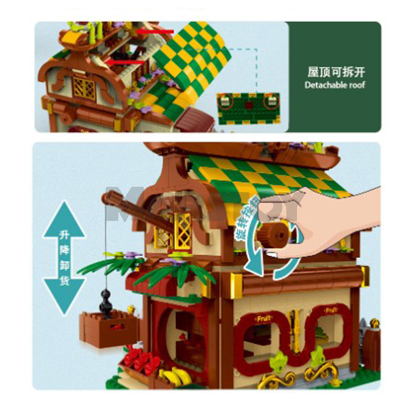 The ToonCity Fruit House-marstoy