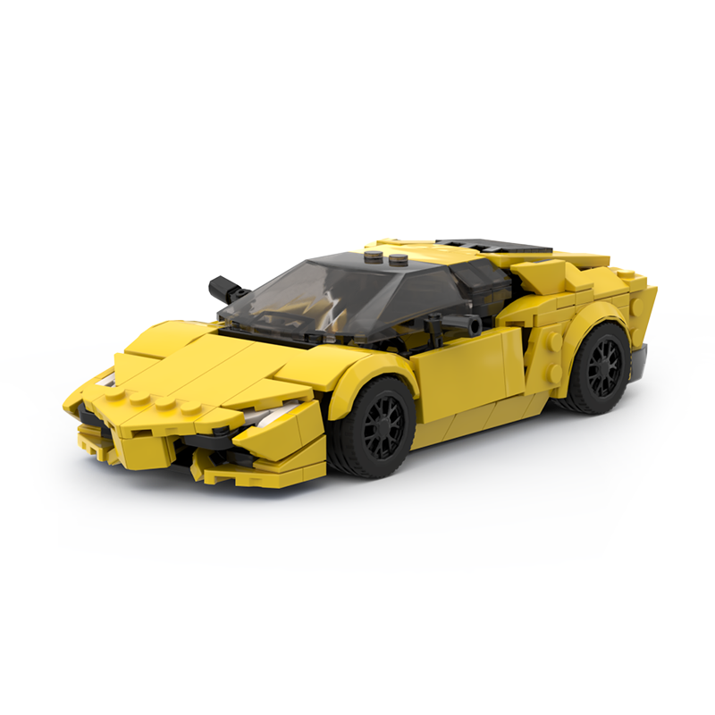 Moc The Lamborghini  - Yellow-marstoy