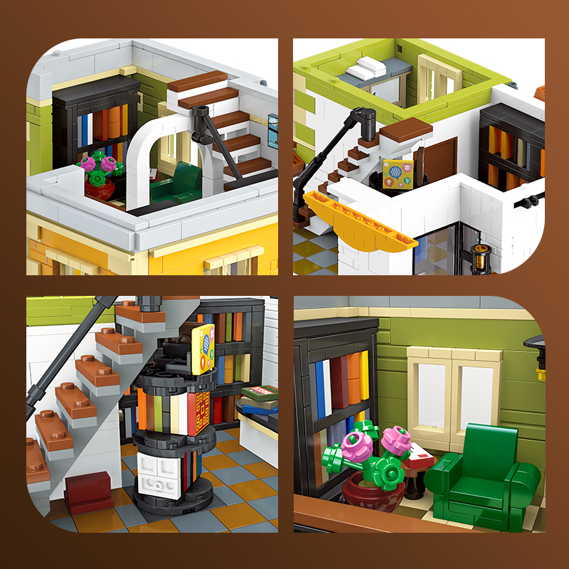 The Upside Down Book House-marstoy