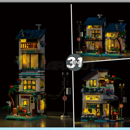 The 3 in 1 Beach House-marstoy