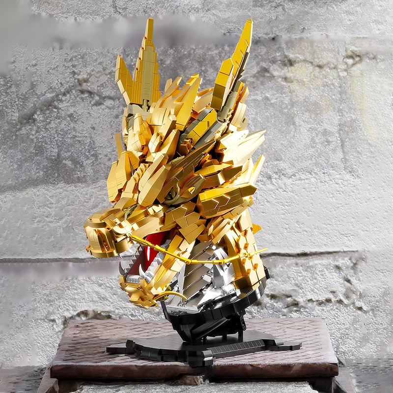 The Golden Dragon Head-marstoy