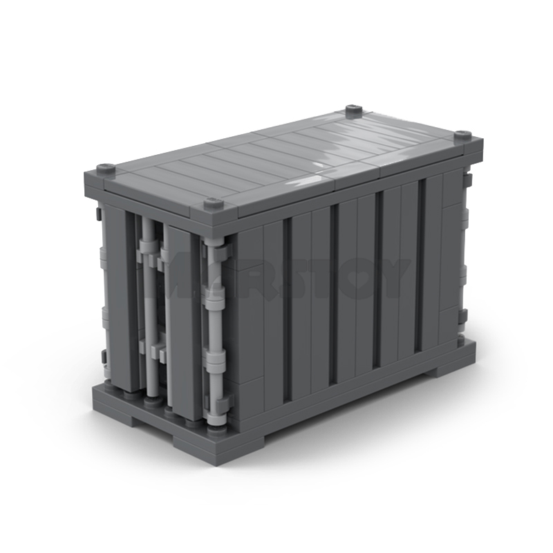 Moc The TTX Well Cars + Containers-marstoy