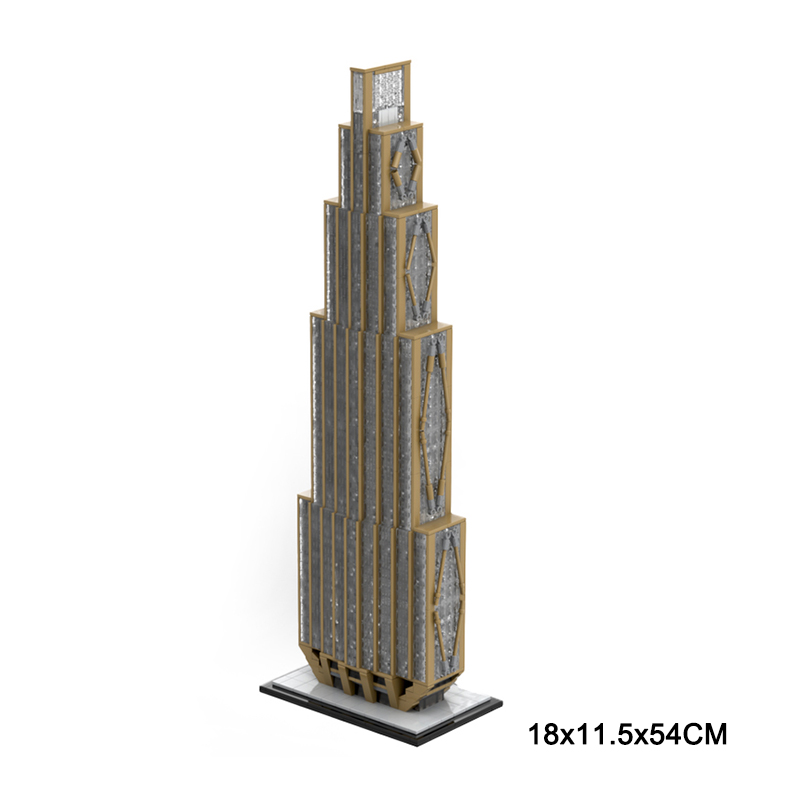 Moc The 270 Park Avenue 1:800 Scale-marstoy