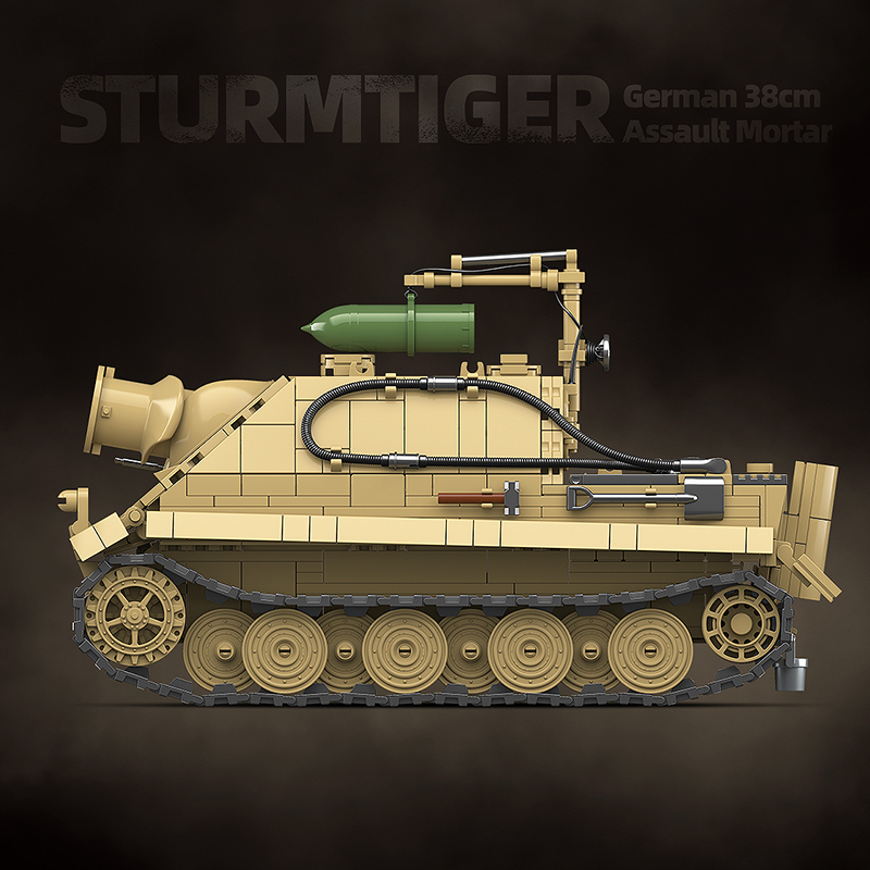The SturmTiger German 38cm Assault Mortar
