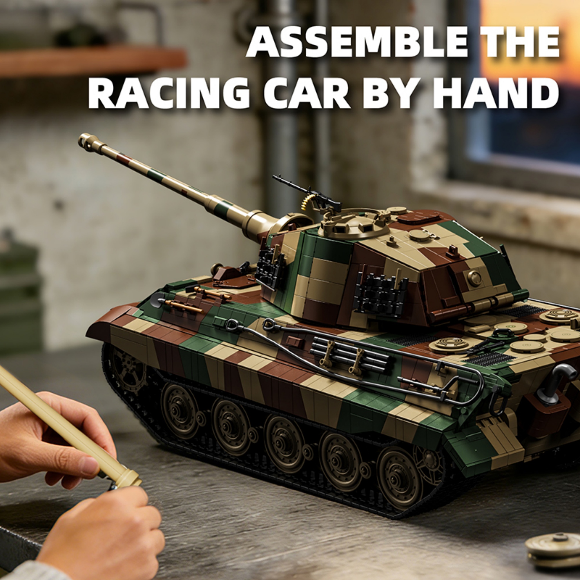 The 1: 16 Tiger King Tank