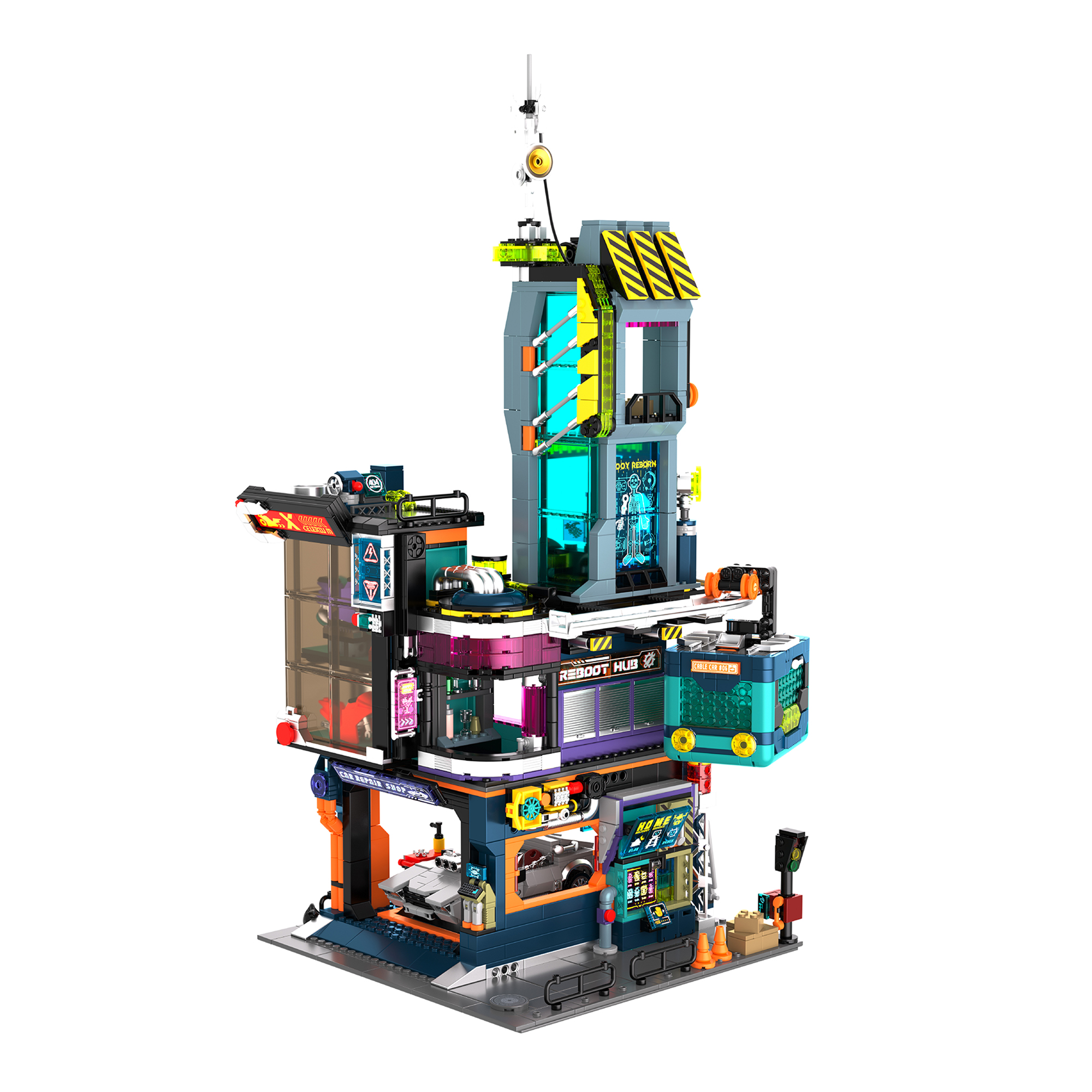 The Cyber Repair City