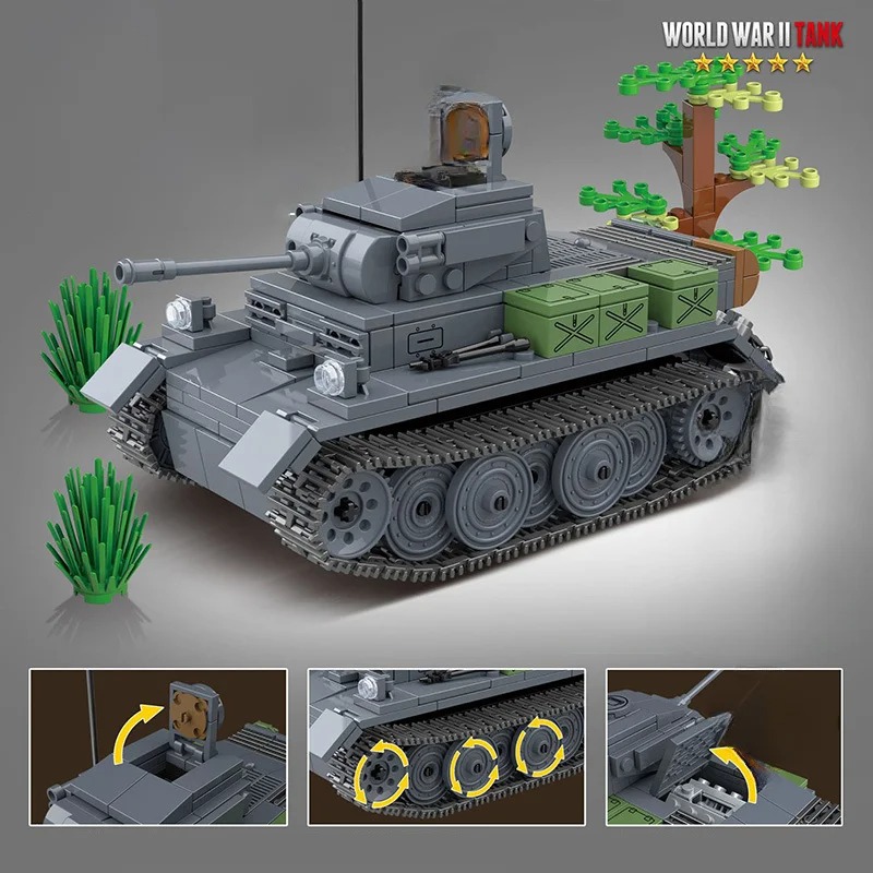 The Tank No. 2 L-shaped Bobcat-marstoy