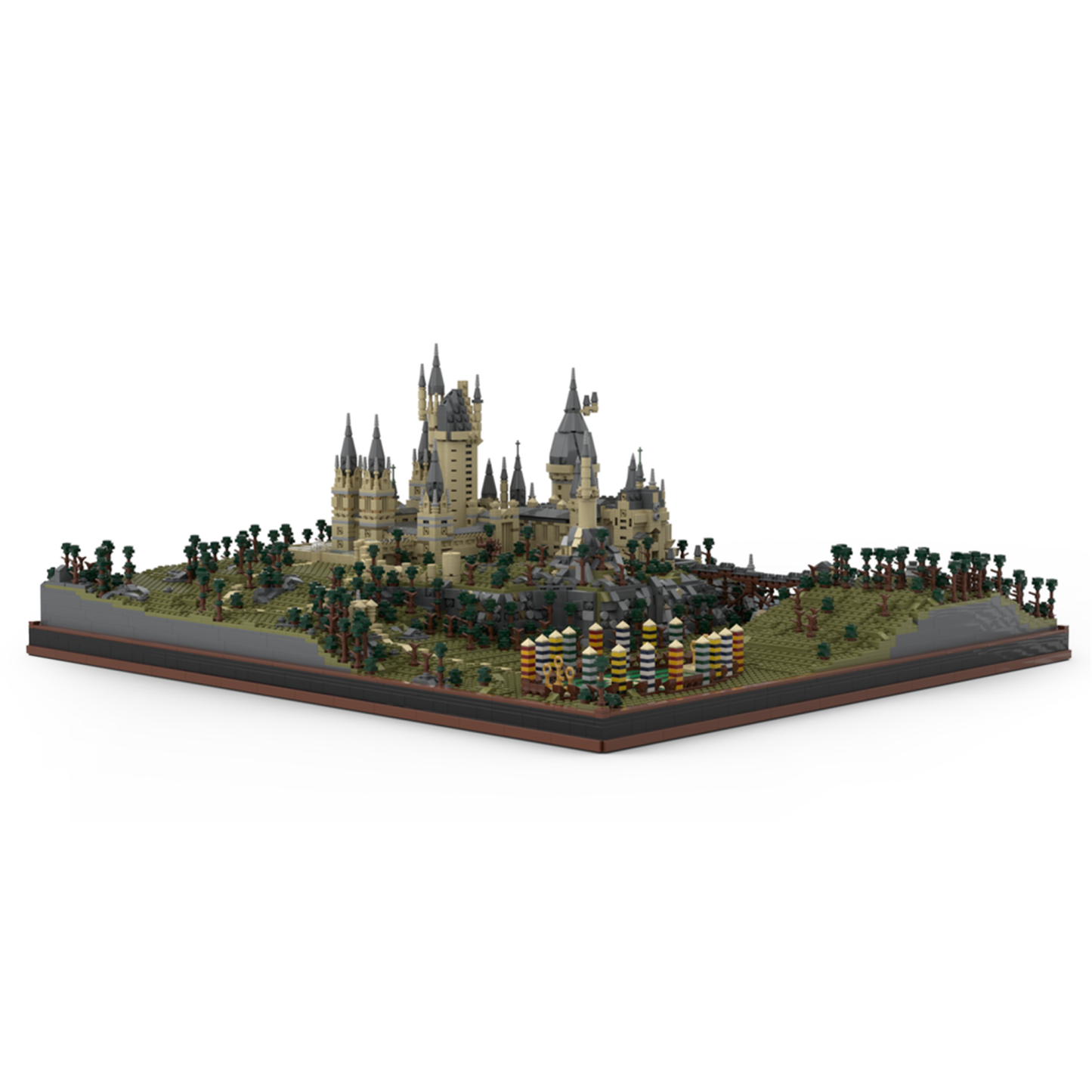 Moc The Harry Potter Hogwarts Castle Epic Detailed Build