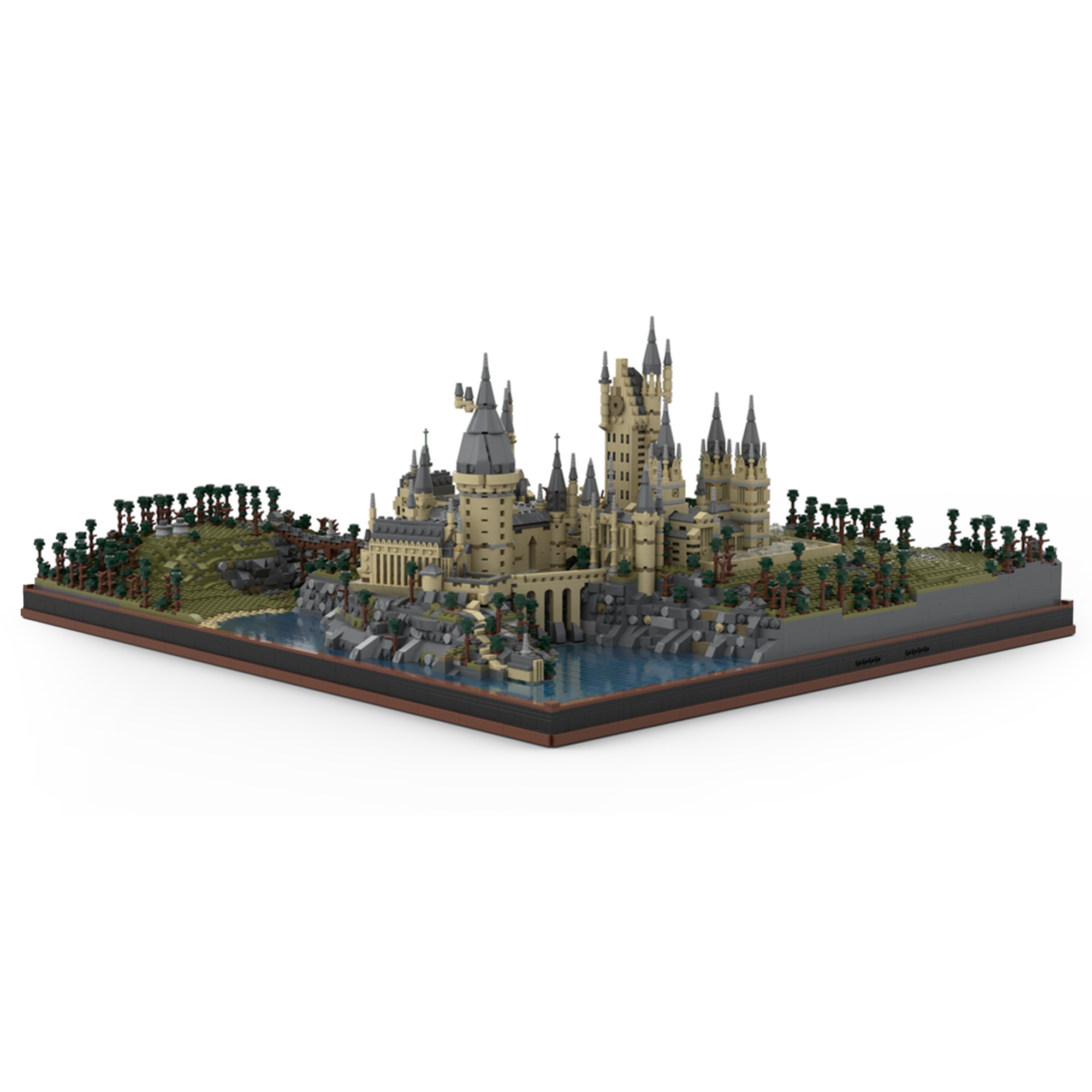 Moc The Harry Potter Hogwarts Castle Epic Detailed Build