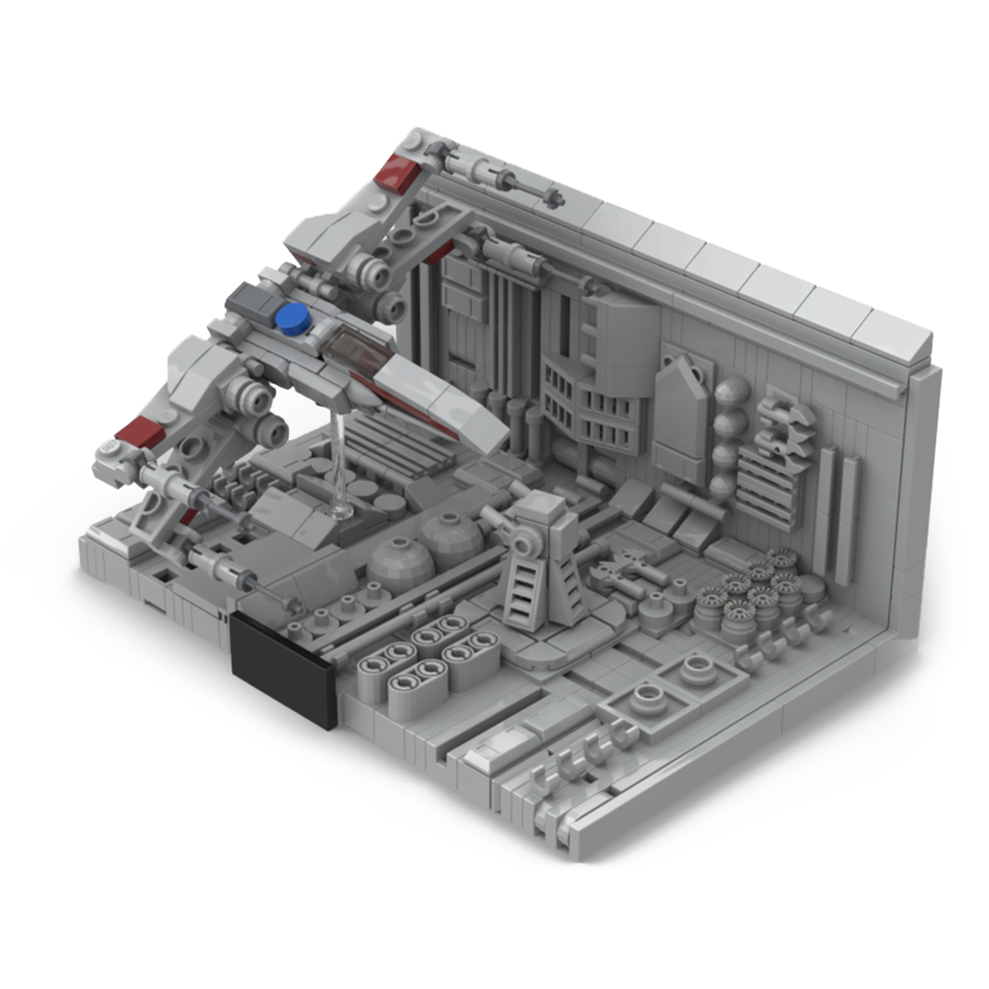 Moc The Death Star Trench Run
