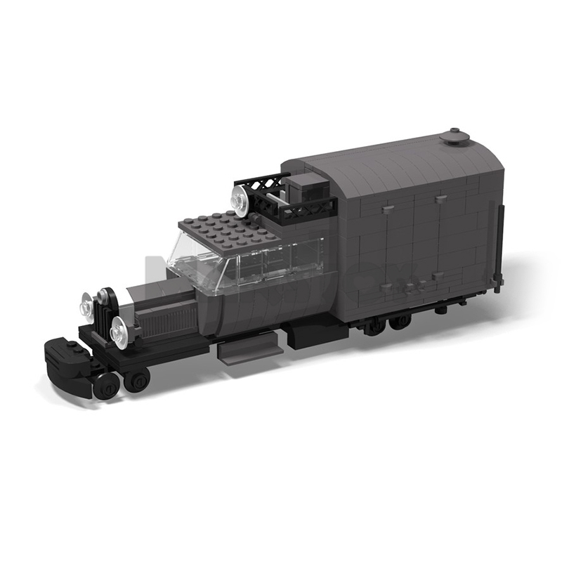 Moc The Galloping Goose US Railcar-marstoy