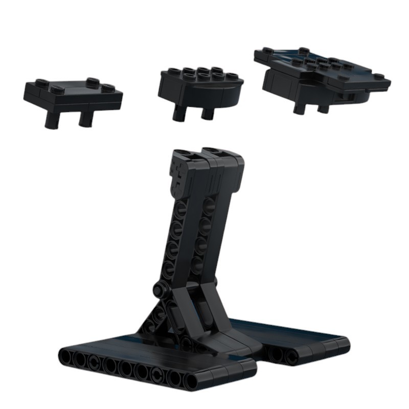 Moc The PiXEL-DANs - 2025 Display Stand-marstoy