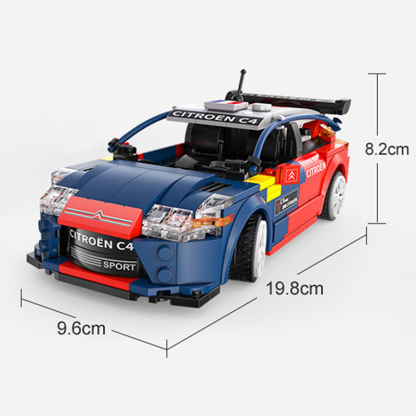 The 1:20 2008 Citroen C4 WRC-marstoy