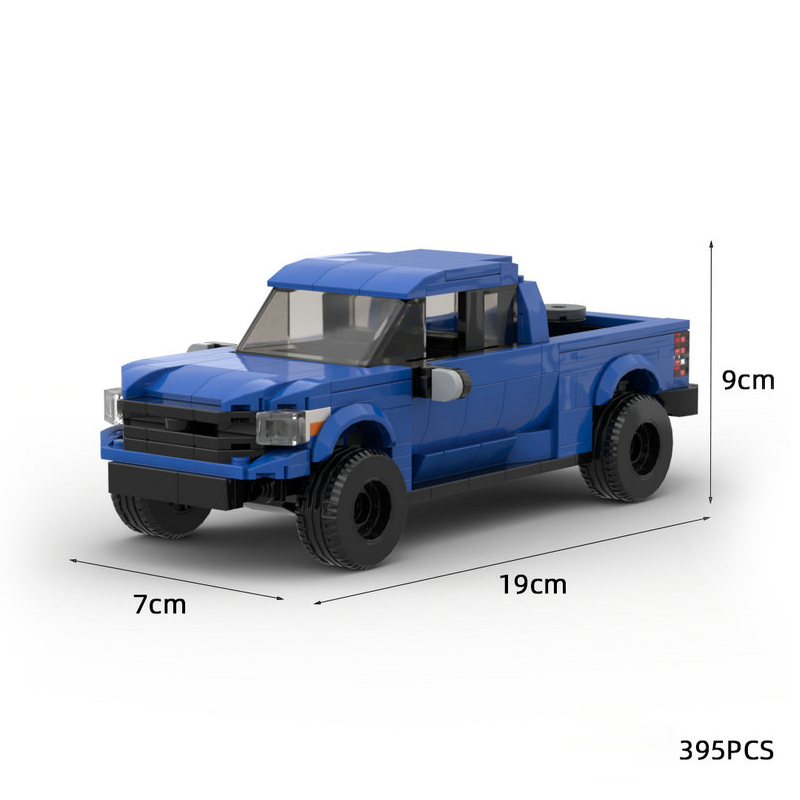 Moc The Tundra 4X4 - Blue-marstoy