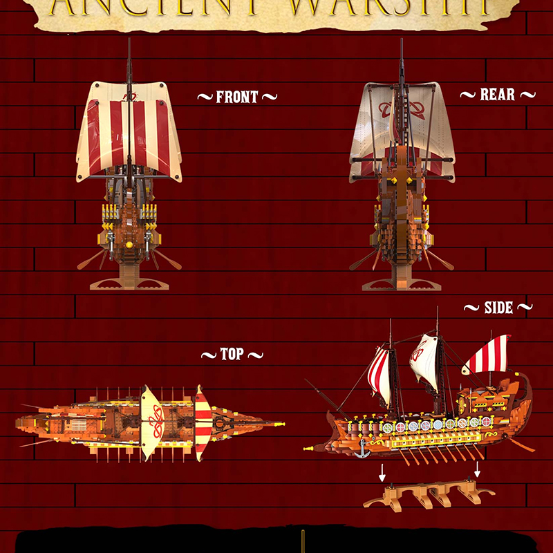 The Ancient Warship-marstoy