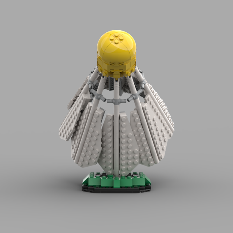 Moc A Giant Shuttlecock-marstoy