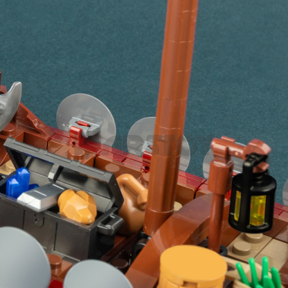 Moc The Viking Longship-marstoy