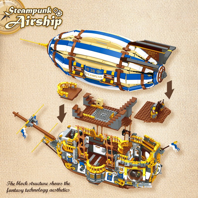 The Steampunk Airship-marstoy