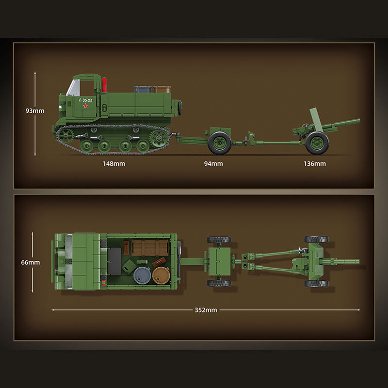 The STZ-5 Medium Tractor-marstoy