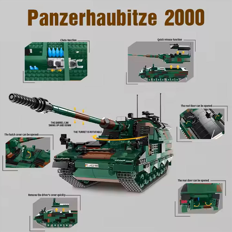 The Panzerhaubitze 2000-marstoy