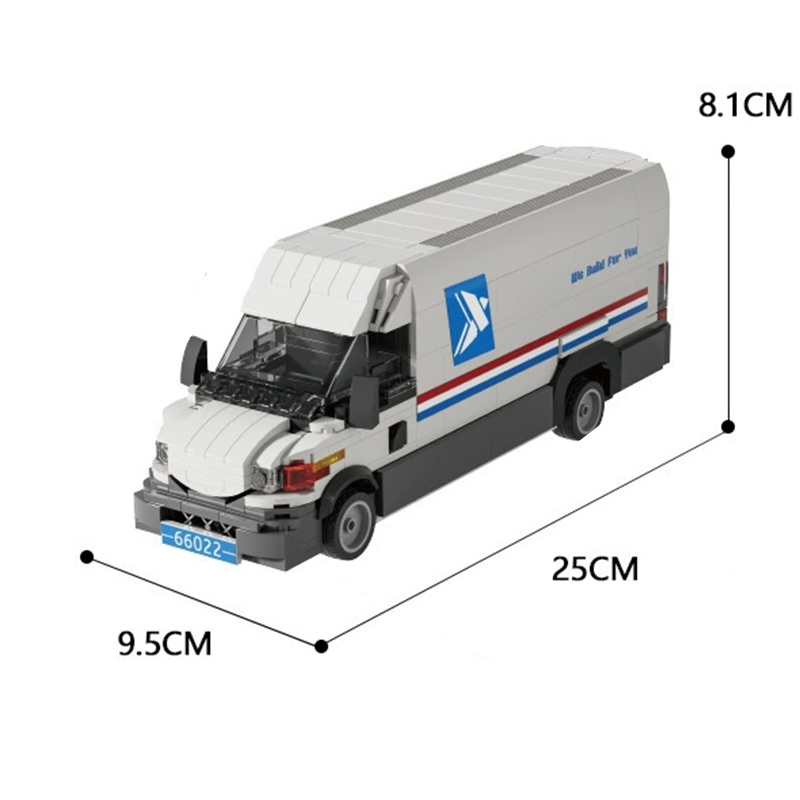 The US Postal Mail Truck-marstoy