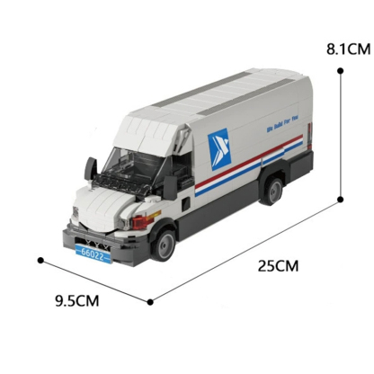 The US Postal Mail Truck-marstoy