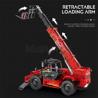 The Telescopic Arm Forklift-marstoy