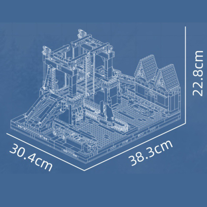 The Nordic Town Folding Bridge-marstoy