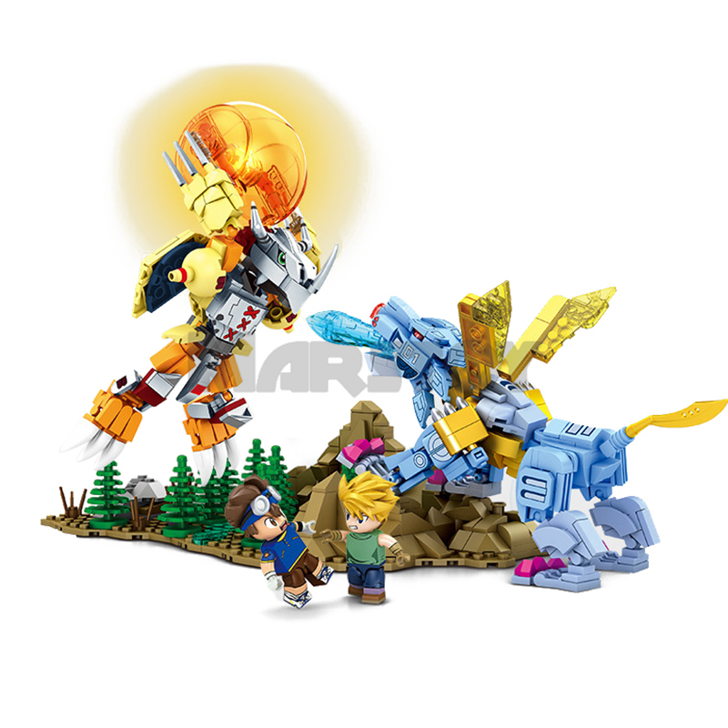 War Greymon VS Metal Garurumon-marstoy