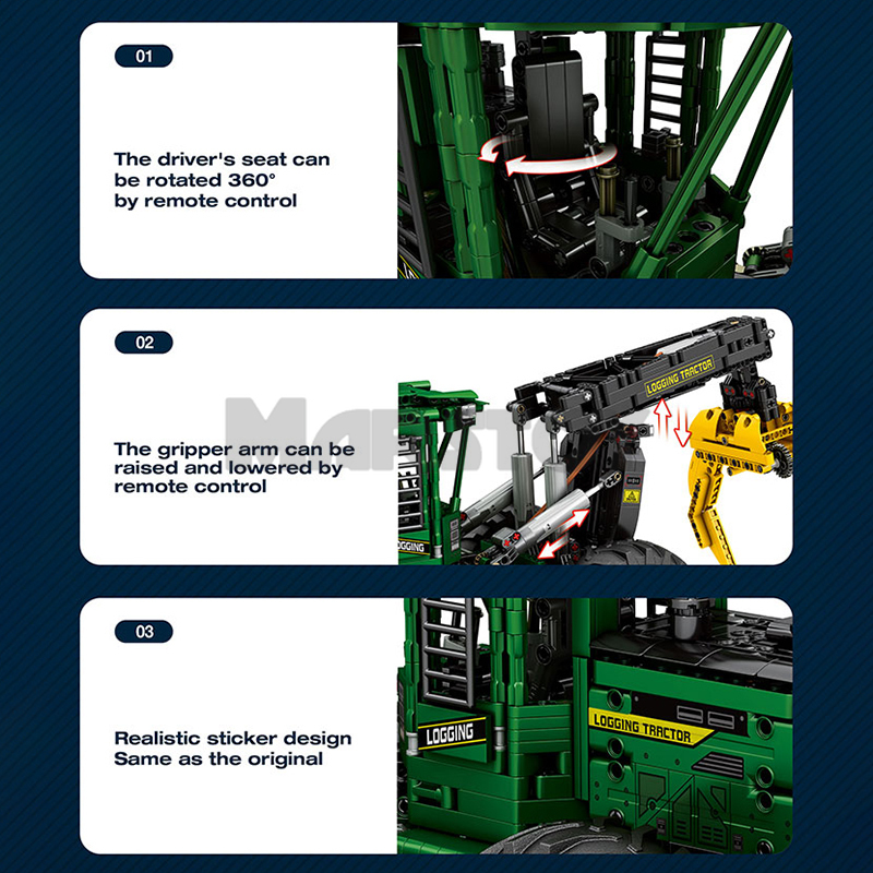 The Log Skidder Tractor-marstoy