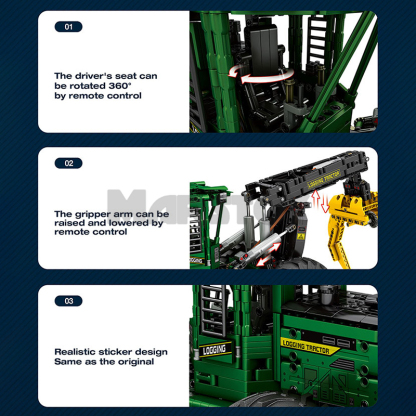 The Log Skidder Tractor-marstoy