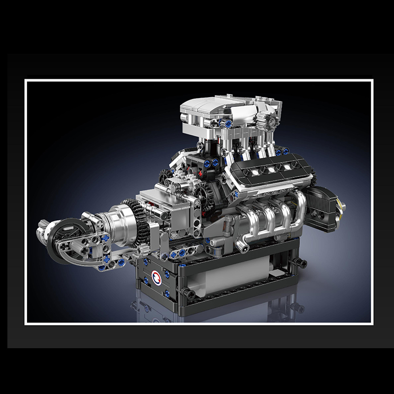 The MCL SuperCar V8 Engine-marstoy