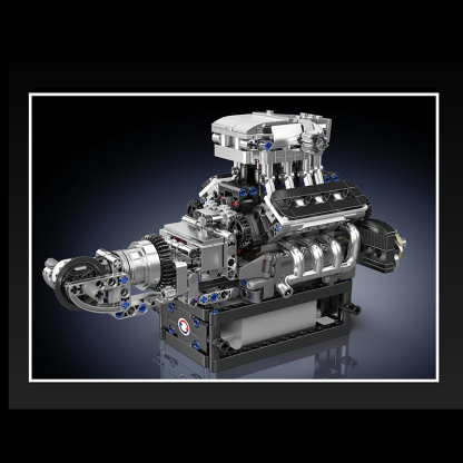 The MCL SuperCar V8 Engine-marstoy