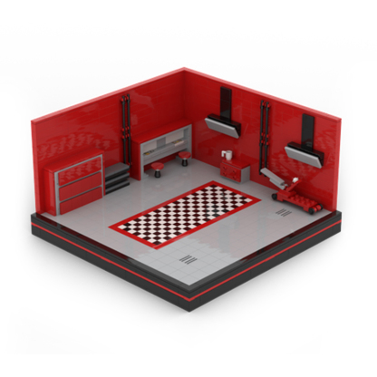 Moc The Speed Champions Display Stage-marstoy