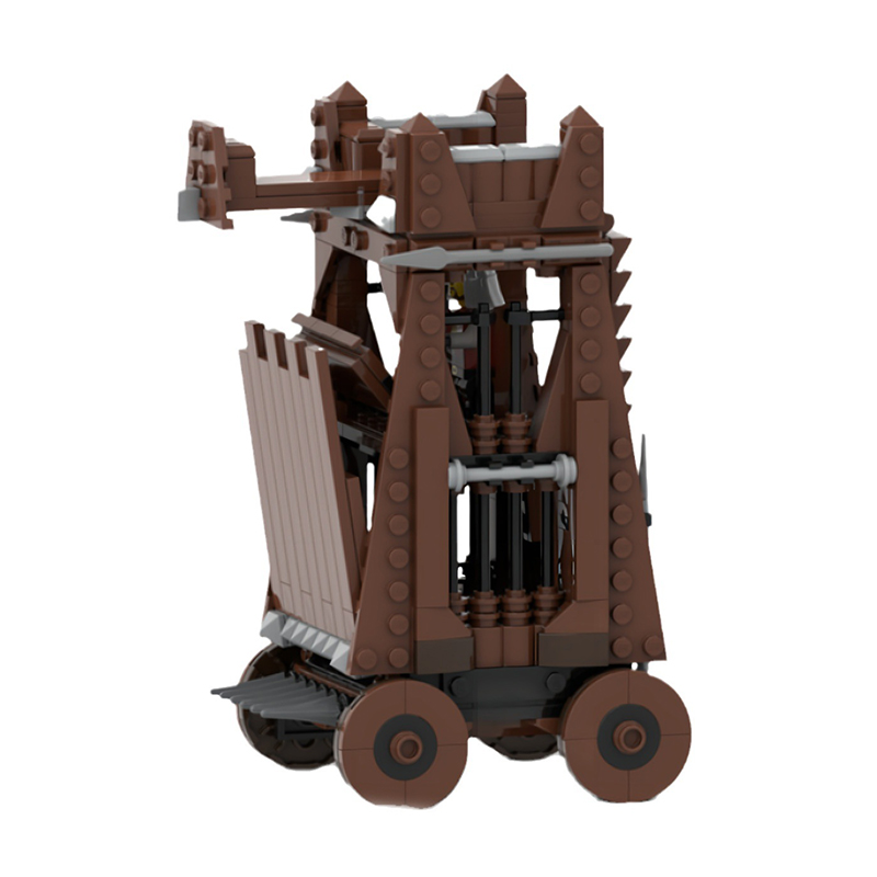 Moc The Medieval Siege Tower without Minifigure-marstoy