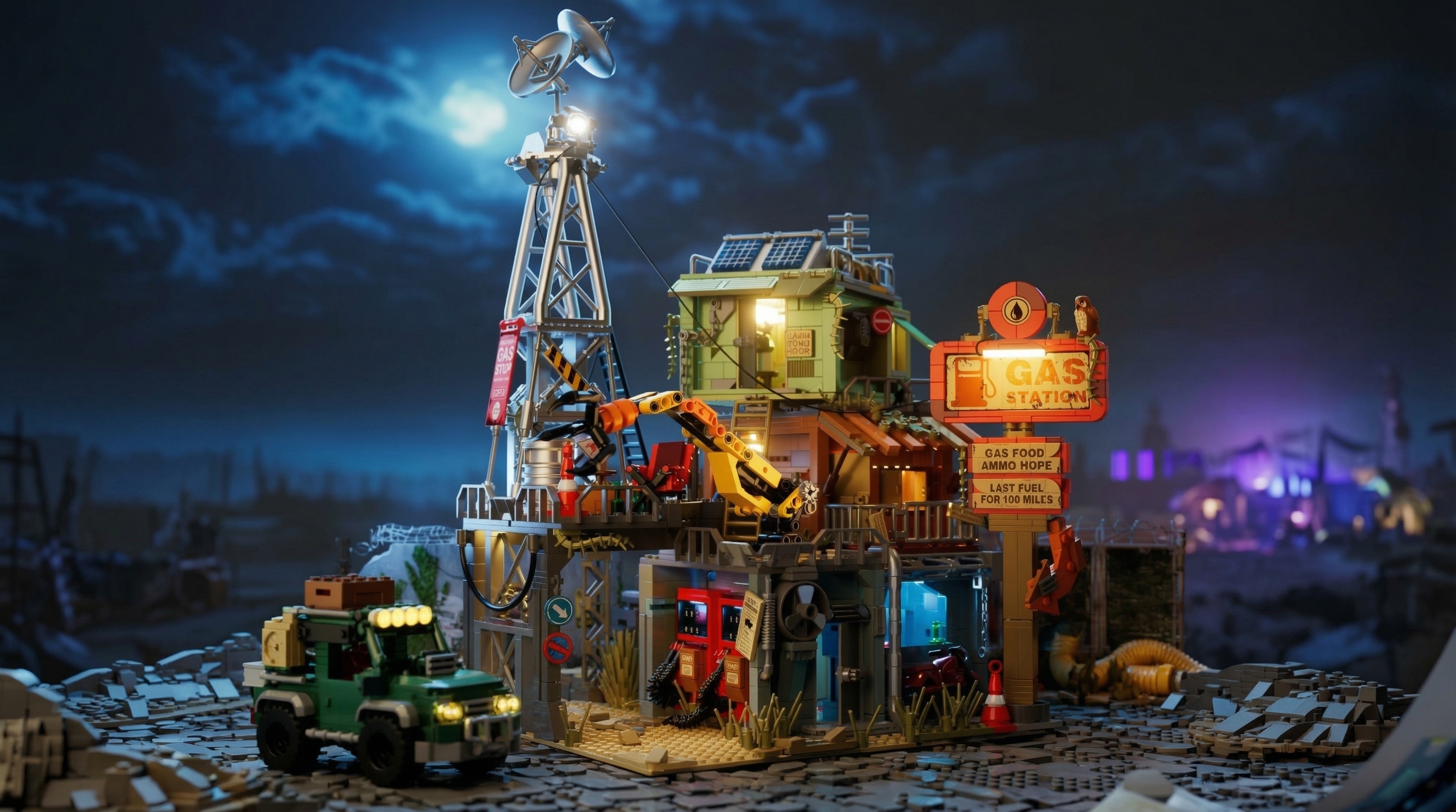 The Doomsday Gas Station: Build Your Own Wasteland Outpost-marstoy
