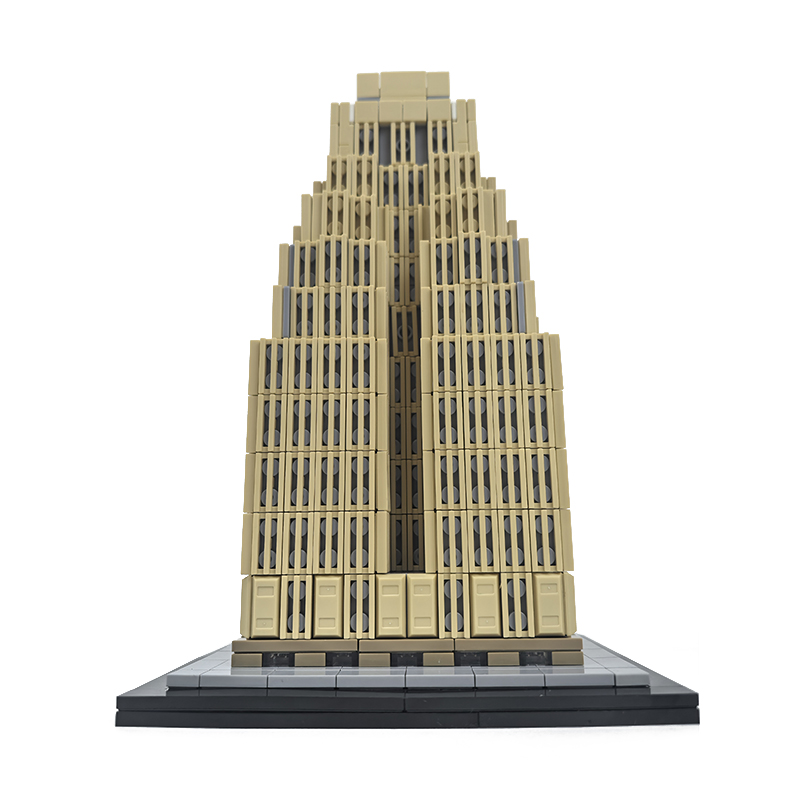 Moc The New Yorker (Wyndham Hotel) 1:800 Scale-marstoy