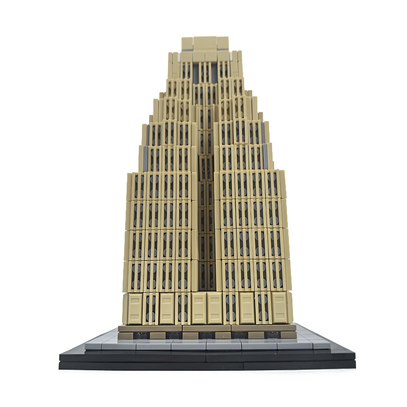 Moc The New Yorker (Wyndham Hotel) 1:800 Scale-marstoy