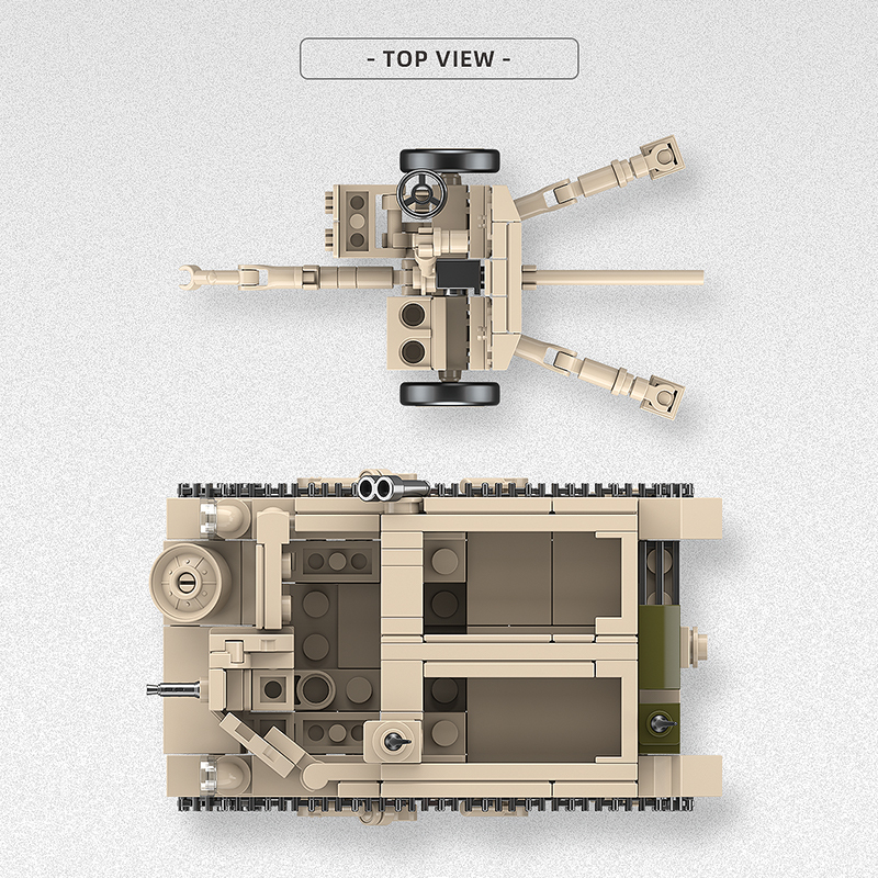 The British Bren gun carrier/QF 2-pounder gun-marstoy