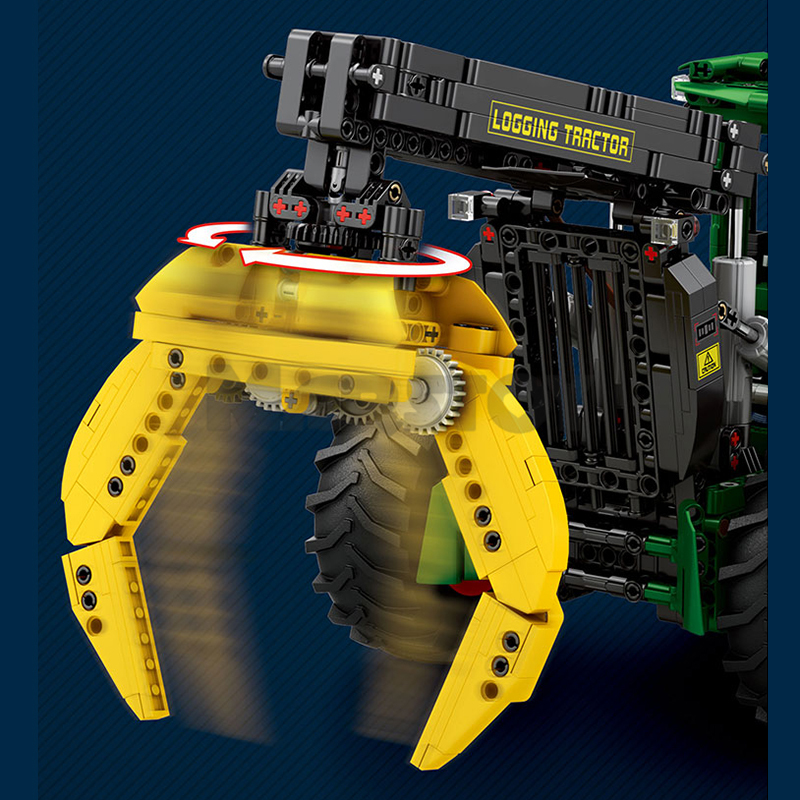 The Log Skidder Tractor-marstoy