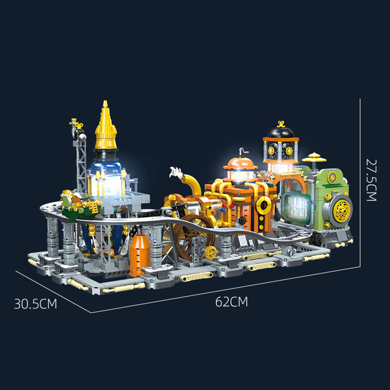 The Steampunk Moon Base-marstoy